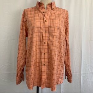 L.L. Bean Button Down Plaid Shirt